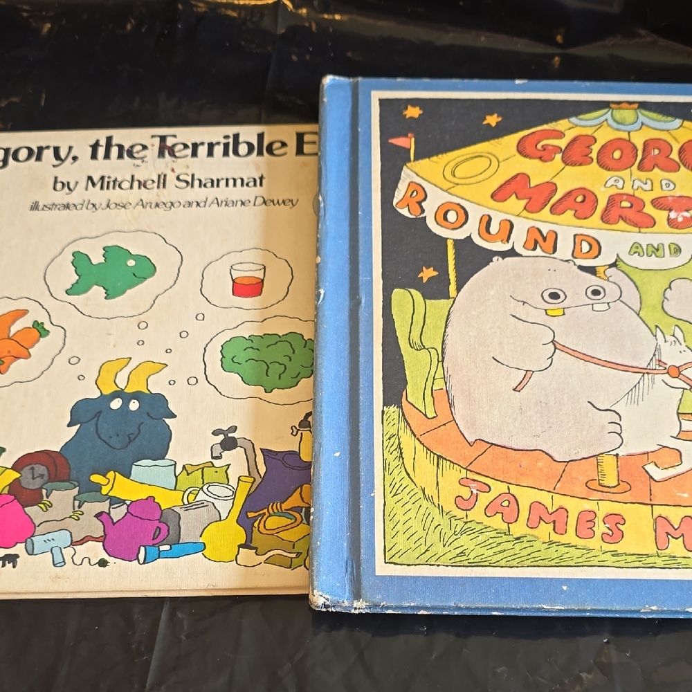 Children's Storybook Set - Gregory, the Terrible Eater & George and Martha Hard